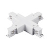 Миниатюра фото соединение крестовое с подводом питания lightstar quattro 504146-fr | 220svet.ru