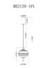 Миниатюра фото подвесной светодиодный светильник myfar claire mr2120-1pl | 220svet.ru