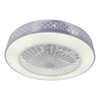 Миниатюра фото потолочная светодиодная люстра-вентилятор toplight verity tl1207x-72wh | 220svet.ru