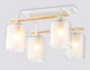 Миниатюра фото потолочная люстра  ambrella light traditional loft tr tr3033246/4 wh/wd | 220svet.ru