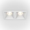Миниатюра фото встраиваемый светильник maytoni alfa led dl043-02-10w3k-d-sq-w | 220svet.ru