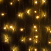 Миниатюра фото светодиодная гирлянда eurosvet занавес 230v теплый белый | 220svet.ru