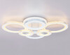 Миниатюра фото потолочная светодиодная люстра с пультом ду ambrella light  acrylica fa8874 | 220svet.ru