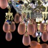 Миниатюра фото подвесная люстра artglass rosana v. vino rozalin | 220svet.ru