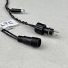 Миниатюра фото гирлянда нить с колпачком 10м экстра тепло-белая 24в, 100 led, провод черный пвх, ip65 ltc pst100cap-11-1eww | 220svet.ru