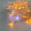 Миниатюра фото гирлянда нить 10м желтая с мерцанием белого диода 220в, 100 led, провод прозрачный пвх, ip54 ltc pst100blw-10-2y | 220svet.ru