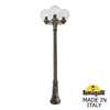 Миниатюра фото садово-парковый фонарь fumagalli gigi bisso/g250 3l g25.156.s30.axe27 | 220svet.ru