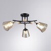 Миниатюра фото потолочная люстра на штанге arte lamp glassy a5078pl-3bk | 220svet.ru
