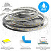 Миниатюра фото светодиодная лента 14,4вт/м 4000к 6600lm ip65 l5000xw12 24в  st luce st5001.414.65 | 220svet.ru