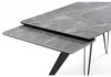 Миниатюра фото керамический стол раскладной woodville дарвин 160(220)х89 серый мрамор  625987 | 220svet.ru
