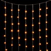 Миниатюра фото гирлянда занавес облегченный 2 x 2 м желтый 220в, 400 led, провод прозрачный пвх, ip54 ltc pcl400not-10-2y | 220svet.ru
