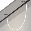 Миниатюра фото трековый гибкий светильник для низковольтного шинопровода flum novotech ramo 359137 черный | 220svet.ru