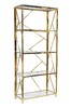 Миниатюра фото стеллаж garda decor gy-sh8711gold | 220svet.ru