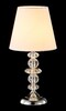 Миниатюра фото настольная лампа crystal lux armando lg1 chrome | 220svet.ru