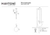 Миниатюра фото подвесной светильник maytoni mood mod172pl-01bs | 220svet.ru