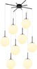 Миниатюра фото люстра подвесная stilfort 2168/02/08p серия antell | 220svet.ru