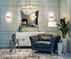 Миниатюра фото комод бежевый garda decor 151sv-00006 | 220svet.ru