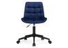 Миниатюра фото офисное кресло woodville честер синий / черный 489817 | 220svet.ru