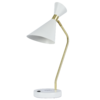 Миниатюра фото настольная лампа с зарядкой для телефона zortes desklight zrs.1066.05 | 220svet.ru