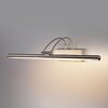 Миниатюра фото подсветка светодиодная для зеркал/картин elektrostandard simple mrl led 10w 1011 ip20 3000k никель a063698 | 220svet.ru