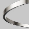 Миниатюра фото шинопровод магнитный круглый накладной/подвесной maytoni busbar trunkings flarity trx154-r-d650-pt | 220svet.ru