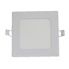 Миниатюра фото led-а 117х117 дпо 01-006-002 4000к/450лм квадрат иу светильник встраиваемый светодиодный | 220svet.ru