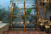 Миниатюра фото стеллаж garda decor gy-sh8711gold | 220svet.ru