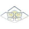 Миниатюра фото потолочная светодиодная люстра profit light 8057/4+4 wht a | 220svet.ru