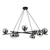 Миниатюра фото подвесная люстра escada balance 1119/8s black | 220svet.ru