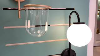 Миниатюра фото настенный светильник odeon light flower 4681/2wa | 220svet.ru