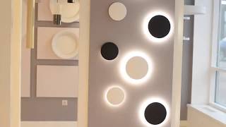 Миниатюра фото уличный настенный светодиодный светильник odeon light eclissi 3633/9wl | 220svet.ru