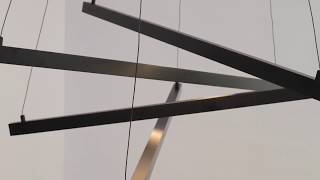 Миниатюра фото подвесной светодиодный светильник odeon light cometa 3860/39b | 220svet.ru