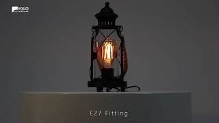 Миниатюра фото настольная лампа eglo vintage 49283 | 220svet.ru